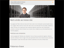 Tablet Screenshot of gsousainformatica.webnode.com.br