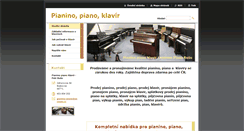 Desktop Screenshot of pianino-piano-klavir.webnode.cz