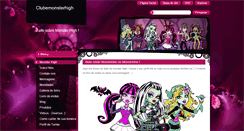 Desktop Screenshot of clubemonsterhigh.webnode.com