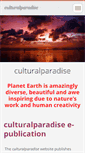 Mobile Screenshot of culturalparadise.webnode.com