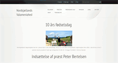 Desktop Screenshot of nordsjaellandsvalgmenighed.webnode.com