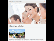 Tablet Screenshot of nordsjaellandsvalgmenighed.webnode.com