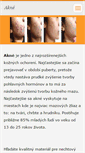 Mobile Screenshot of akne.webnode.sk