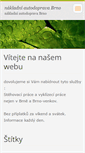 Mobile Screenshot of nakladni-autodoprava-brno.webnode.cz