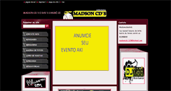 Desktop Screenshot of madsoncdsedvds.webnode.com.br