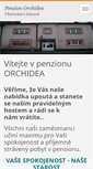 Mobile Screenshot of penzion-orchidea.webnode.cz