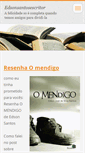 Mobile Screenshot of edsonsantosescritor.webnode.com.br