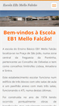 Mobile Screenshot of escolaeb1mellofalcao.webnode.pt