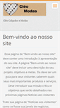 Mobile Screenshot of cleomodas.webnode.com.br