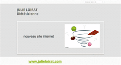 Desktop Screenshot of juliedieteticienne.webnode.fr