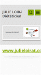 Mobile Screenshot of juliedieteticienne.webnode.fr