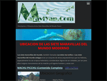 Tablet Screenshot of maraviyap.webnode.es