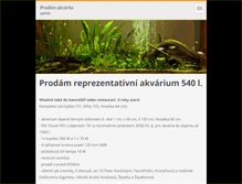 Tablet Screenshot of prodam-akvarko.webnode.cz