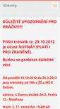 Mobile Screenshot of klokankybohemians.webnode.cz
