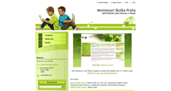 Desktop Screenshot of montessoriskolkapraha.webnode.cz