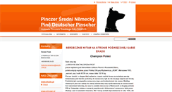 Desktop Screenshot of pinczer.webnode.com