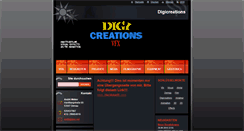 Desktop Screenshot of digicreations.webnode.com