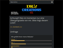Tablet Screenshot of digicreations.webnode.com