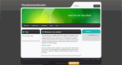 Desktop Screenshot of mycokerewardscodes.webnode.com