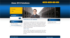 Desktop Screenshot of aieeesolutions.webnode.com