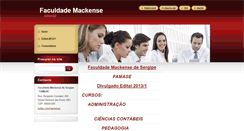 Desktop Screenshot of mackense.webnode.com.br