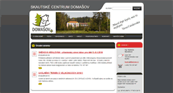 Desktop Screenshot of domasov.webnode.cz