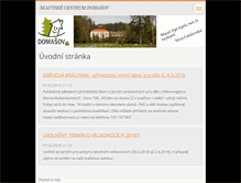 Tablet Screenshot of domasov.webnode.cz