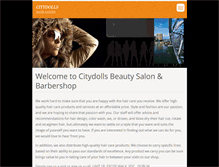 Tablet Screenshot of citydolls.webnode.com