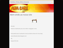 Tablet Screenshot of alfacake.webnode.com.br