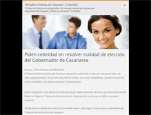 Tablet Screenshot of noticiasdecasanare.webnode.com