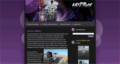Desktop Screenshot of lectronbikes.webnode.cz