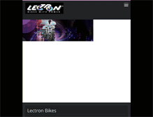 Tablet Screenshot of lectronbikes.webnode.cz