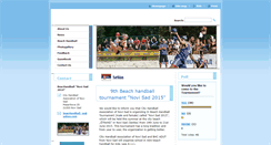 Desktop Screenshot of beachandball-ns.webnode.com
