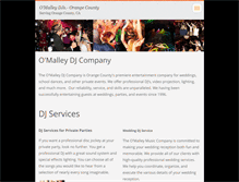 Tablet Screenshot of omalleymusic.webnode.com
