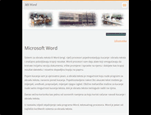 Tablet Screenshot of ms-word.webnode.com