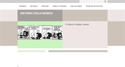 Desktop Screenshot of historiaciclobasicolacoronilla.webnode.es