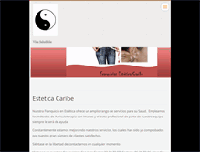 Tablet Screenshot of esteticacaribecr.webnode.es