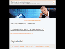Tablet Screenshot of grupoempresarialgarciaassuncao.webnode.pt