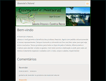 Tablet Screenshot of essencialnatural.webnode.pt