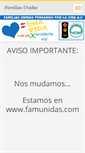 Mobile Screenshot of familiasunidas.webnode.com