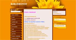 Desktop Screenshot of bublinkovo2.webnode.sk