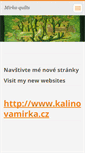 Mobile Screenshot of mirka-quilts.webnode.cz