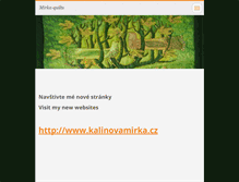 Tablet Screenshot of mirka-quilts.webnode.cz