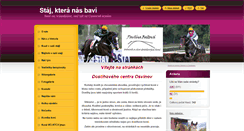 Desktop Screenshot of dostihove-centrum-osvinov.webnode.cz