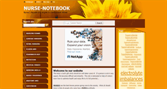 Desktop Screenshot of nurse-notebook.webnode.com