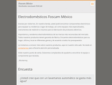 Tablet Screenshot of foscam.webnode.mx