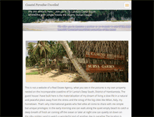 Tablet Screenshot of coastalparadiseunveiled.webnode.com