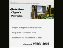 Tablet Screenshot of efraimfestas.webnode.com.br