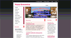 Desktop Screenshot of pizza-drevenica.webnode.sk