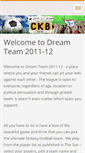 Mobile Screenshot of dreamteam2011.webnode.com